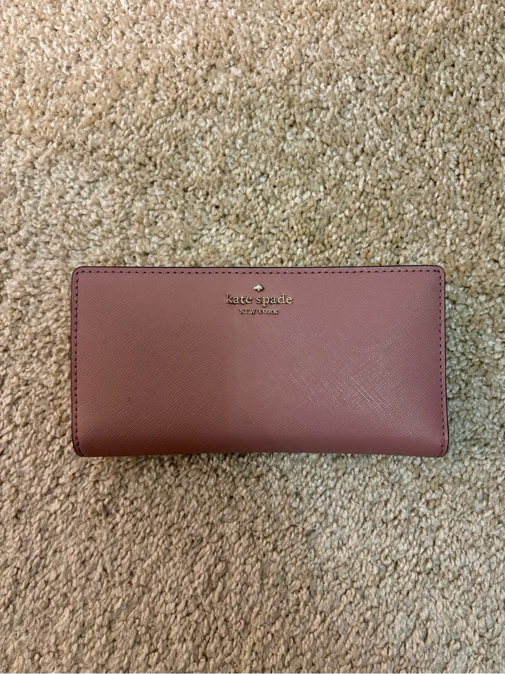 kate spade Rose Pink bi-fold Wallet